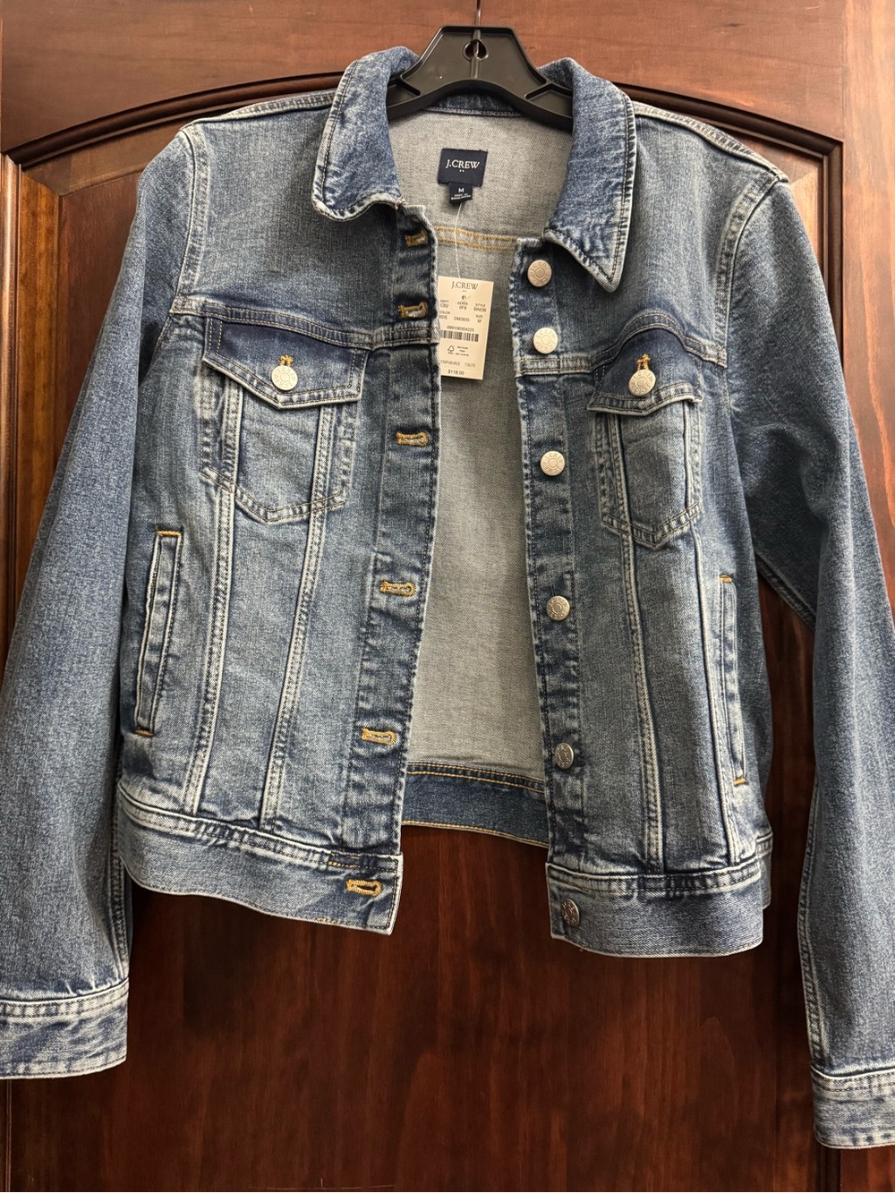 J. Crew Medium Blue Denim Jacket